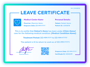 Leave Certificate